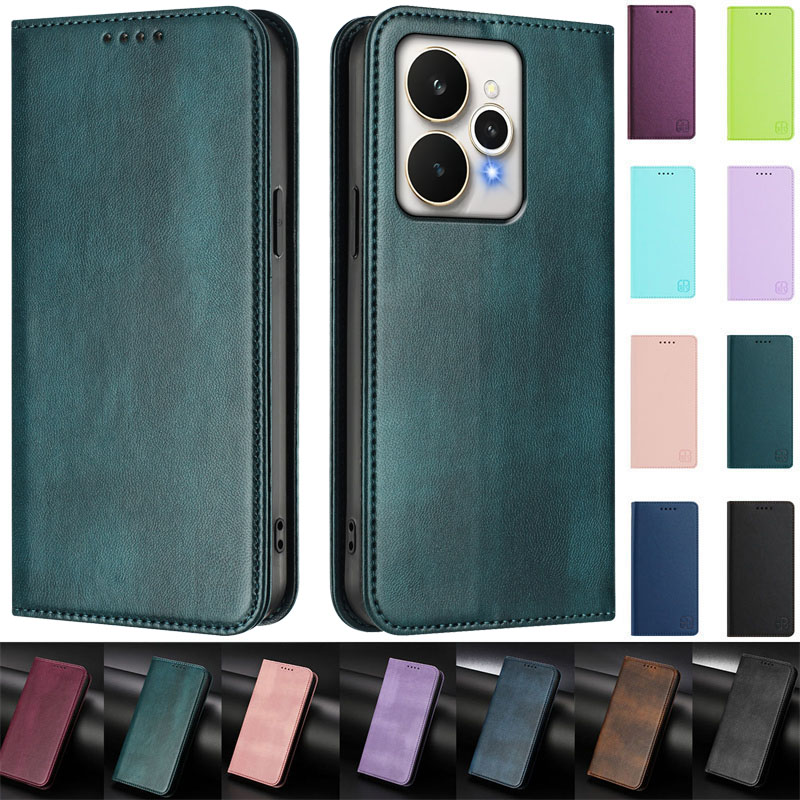 Phone Cases With Wallet On Back - Магнитный чехол Fundas Realme 15/15T/15Pro для