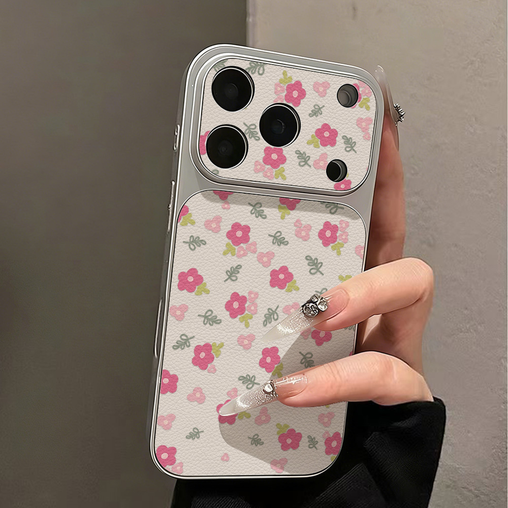 Phone Cases That Cover The Camera - Роскошный чехол INS Flower с большим