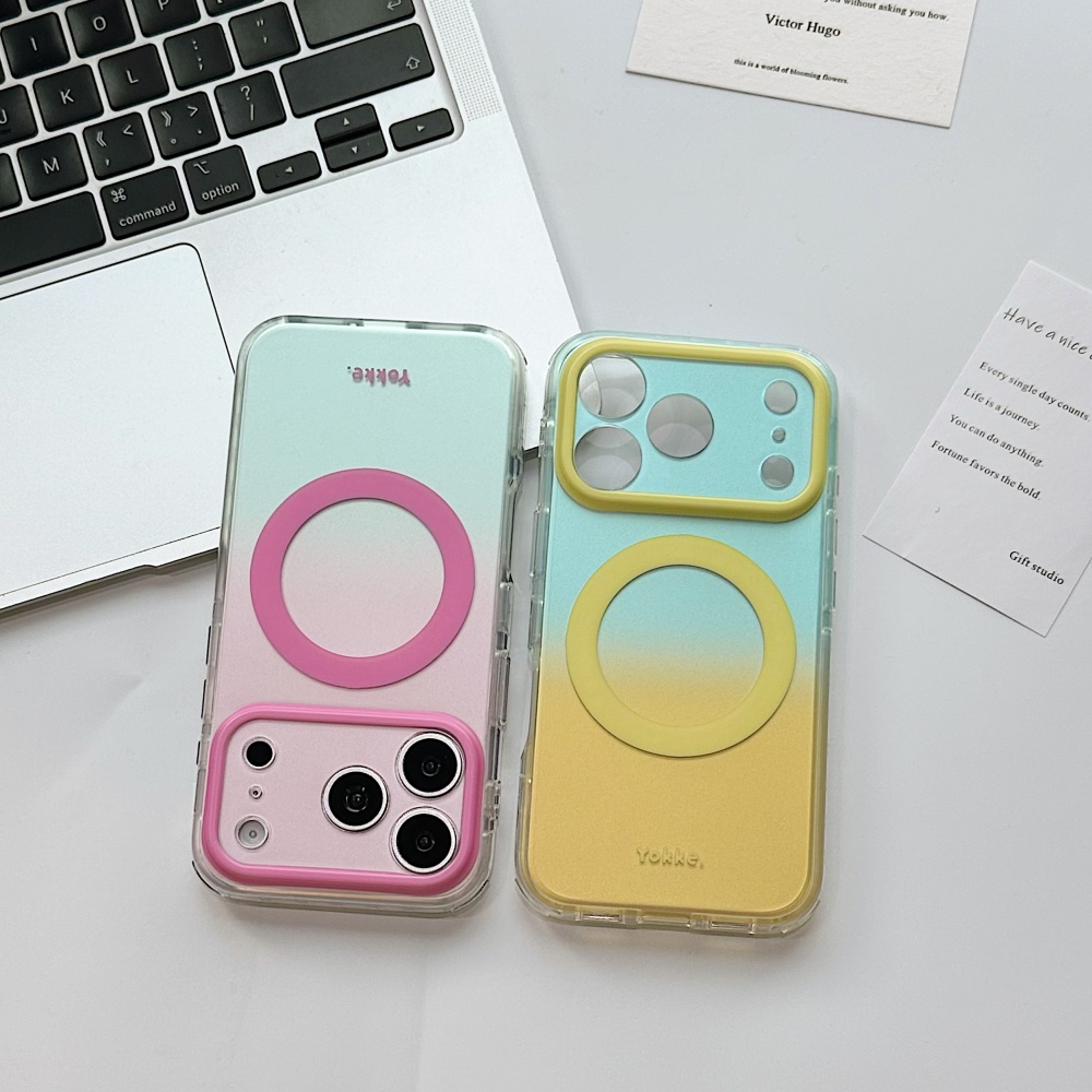 Phone Cases That Cover The Camera - Модный противоударный чехол-накладка Candy Color Dazzle