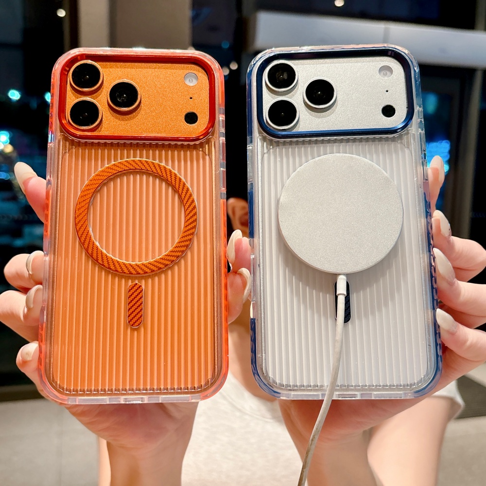 Phone Cases That Cover The Camera - Вертикальные полосы для магнитного чехла MagSafe