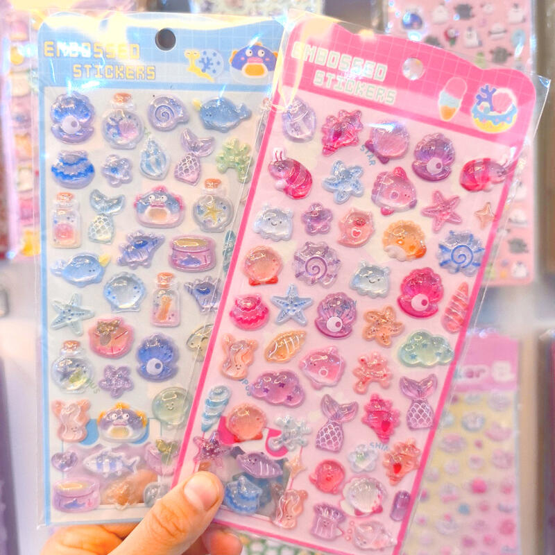 Phone Cases For Boys - 3D-наклейки с морскими ракушками, 3D-кристаллы, мультяшные