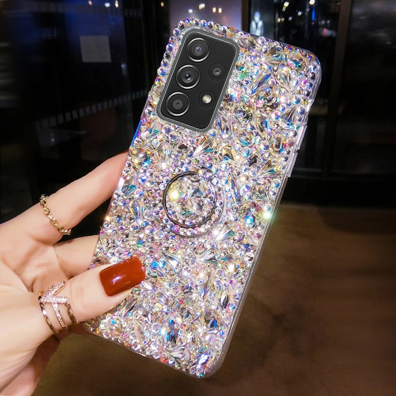 Phone Cases Uae - Роскошный модный блестящий чехол со стразами