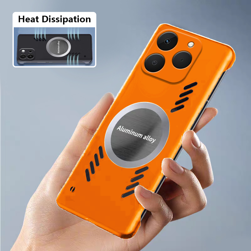 Heat Dissipation Case - Чехол Biruiqu для Realme 15T без