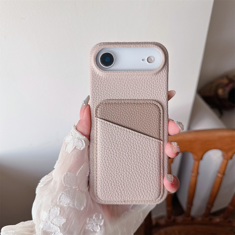 Phone Cases With Wallet On Back - Роскошный кожаный чехол-бумажник с слотом для