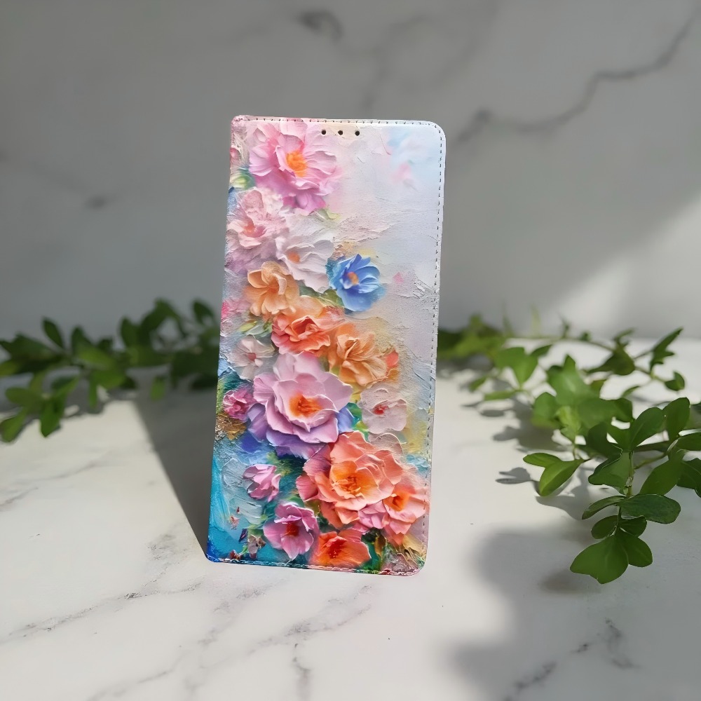 Phone Cases Samsung Galaxy - Кожаный чехол-кошелек с магнитной застежкой и