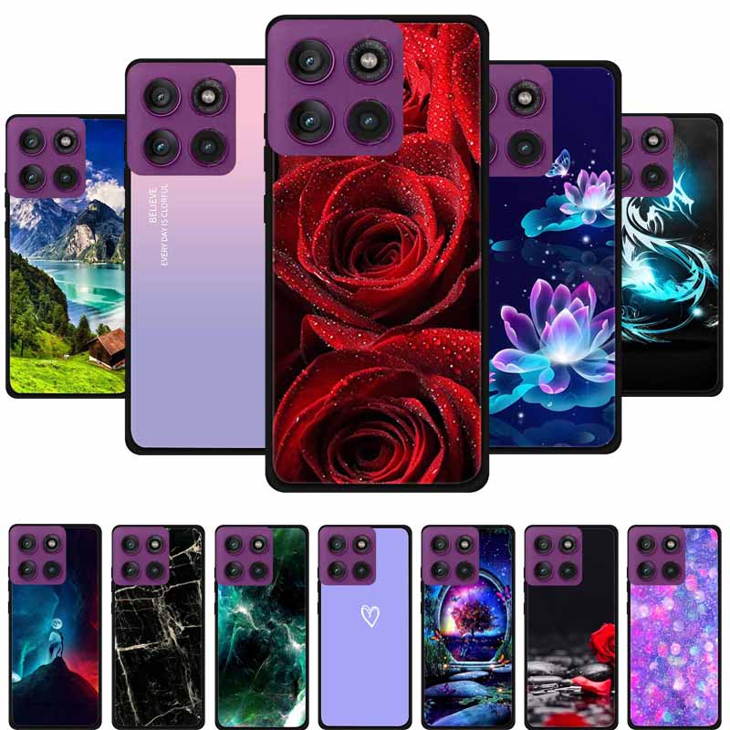 Phone Cases Motorola Edge 2025 - Чехол Red Rose для Motorola Edge