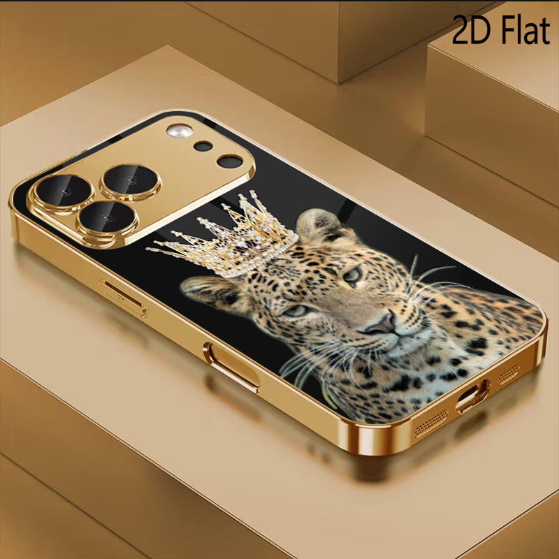 Phone Cases That Cover The Camera - Чехол для телефона с узором «Леопардовый
