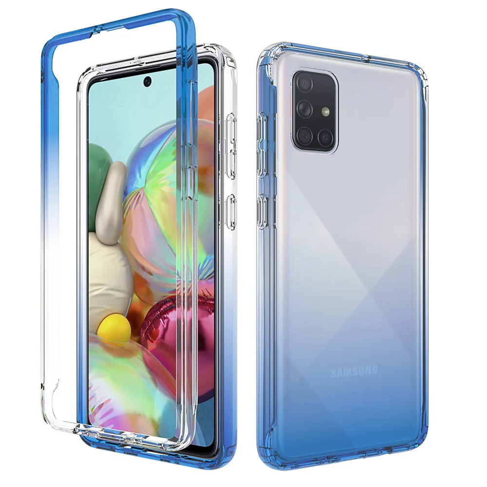 Phone Cases Uae - Прозрачный чехол ярких цветов для Samsung