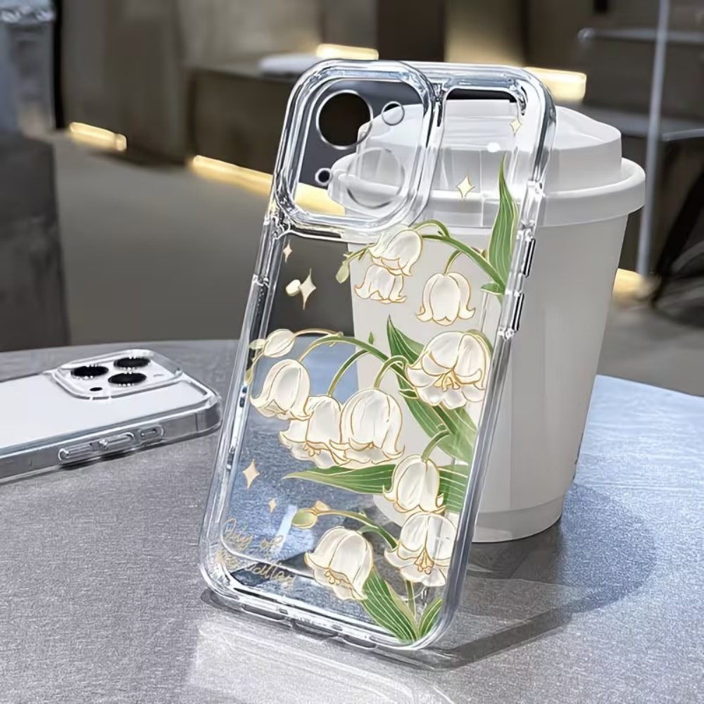 Phone Cases That Cover The Camera - Винтажный чехол для телефона с лилиями