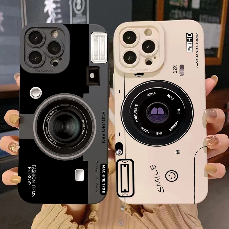 Phone Cases That Cover The Camera - Винтажный чехол для телефона из мягкого