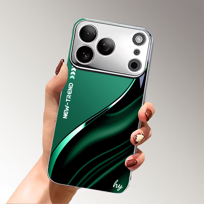 Зеленый с черным абстрактным у – обзор и цена Phone Cases Green
