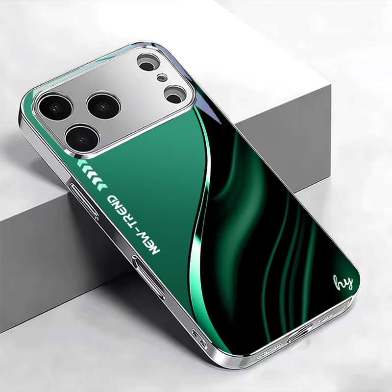 Зеленый с черным абстрактным у – обзор и цена Phone Cases Green