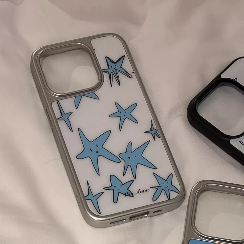 Чехол Ins Niche Creative Blue  – обзор и цена Phone Cases Y2K