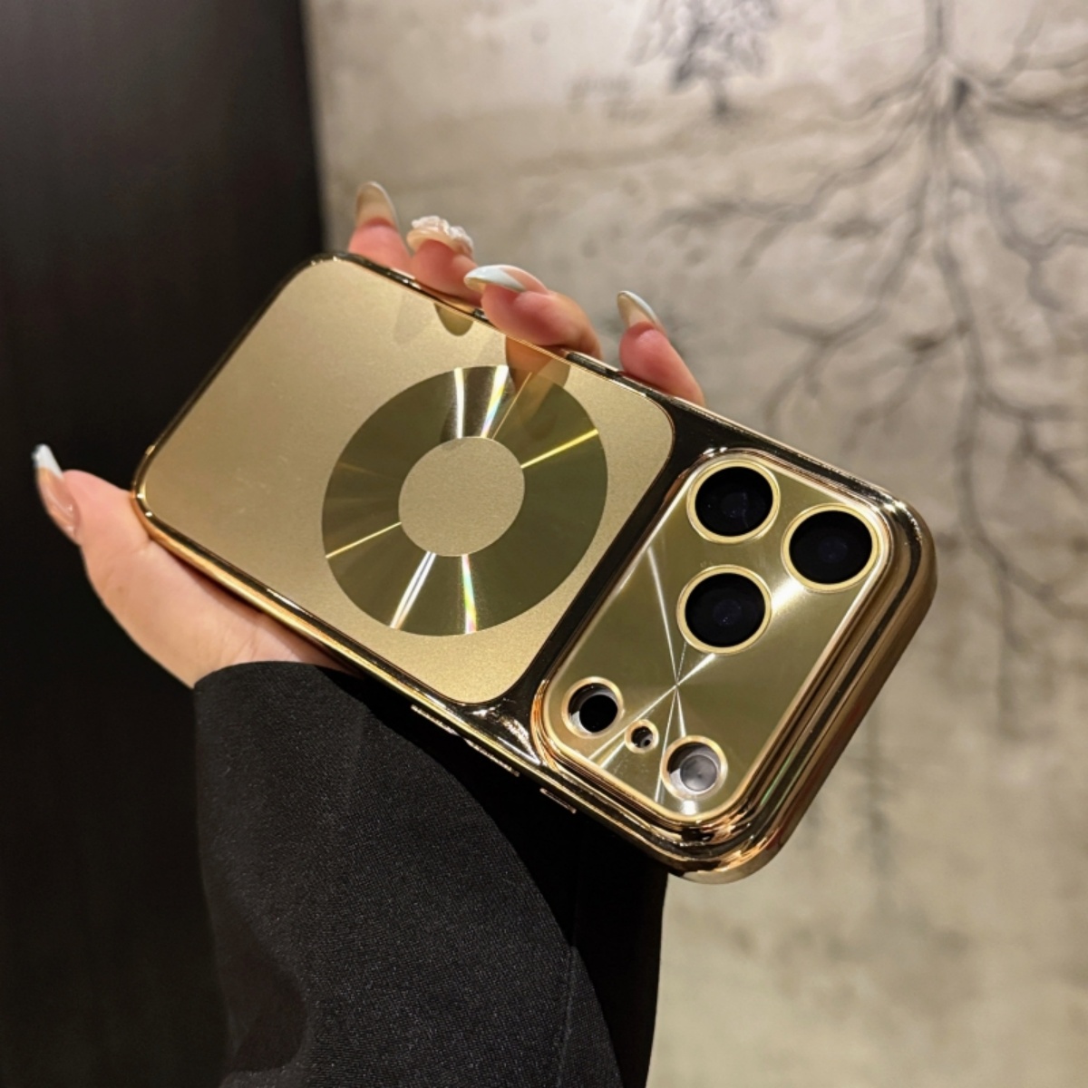 Роскошный глянцевый магнитный  – обзор и цена Luxury Plating Case