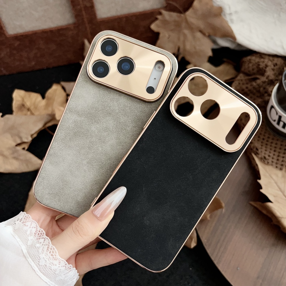 Деловой кожаный чехол для теле – обзор и цена Luxury Plating Case