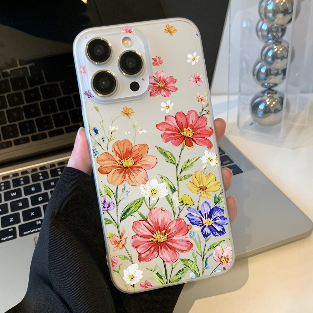 Чехол для телефона с цветочным – обзор и цена Apple Iphone 15