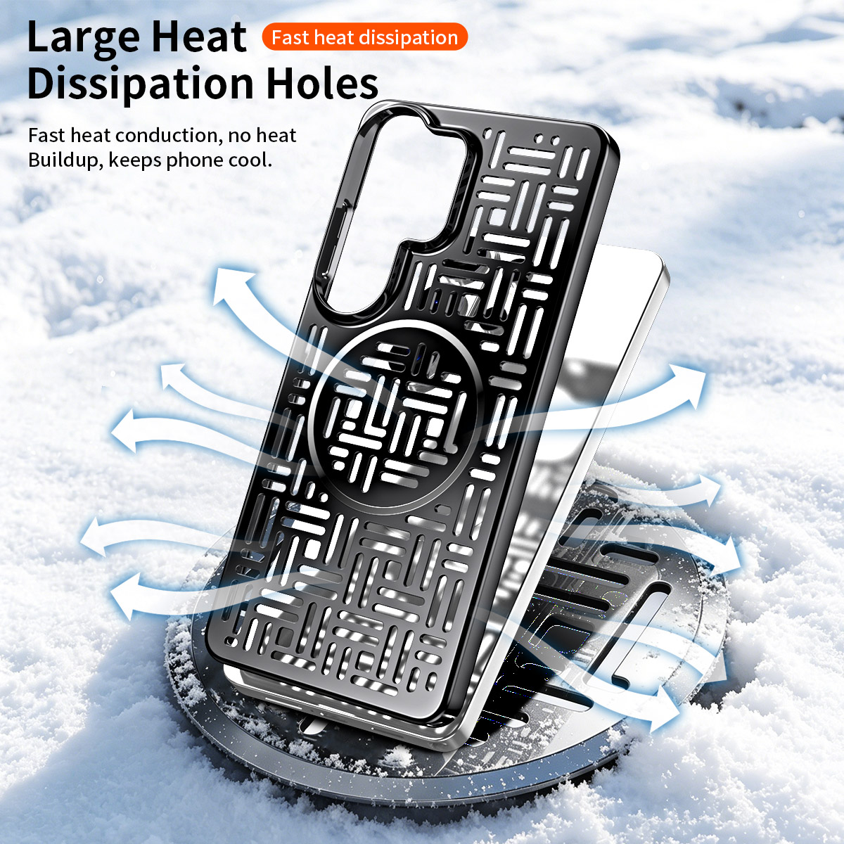 Чехол для Samsung Galaxy S26 U – обзор и цена Heat Dissipation Case
